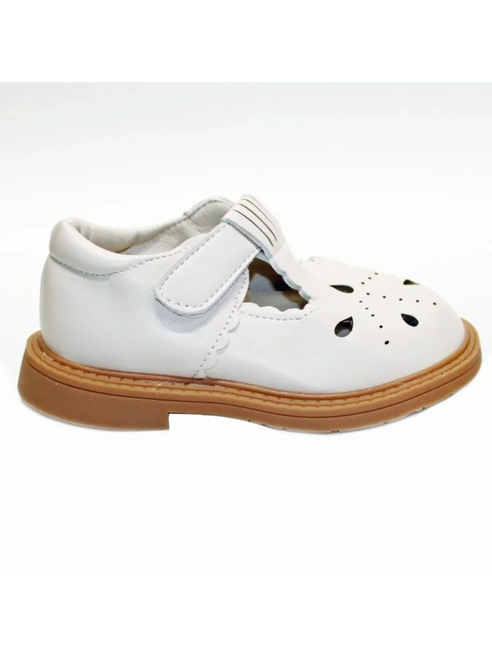Toddler Little Girl Mary Jane Dress Shoe Party School Flower Girl Beige 9.5